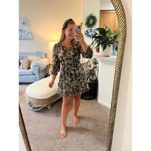 Olive Branch Mini Dress